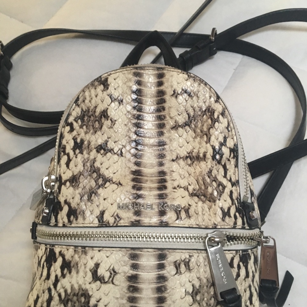 Michael Kors small back pack . Like brand new .